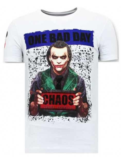 Local Fanatic T-shirt the joker man 11-6363W large