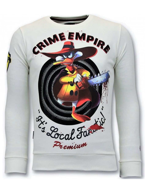 Local Fanatic Sweater crime empire 11-6394W large