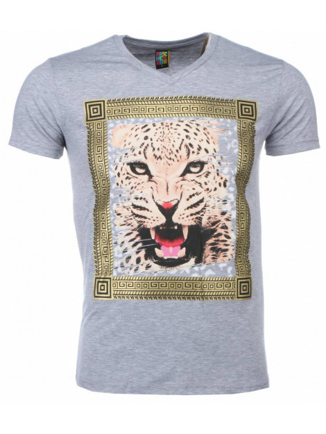 Local Fanatic T-shirt tijger print 1415G large