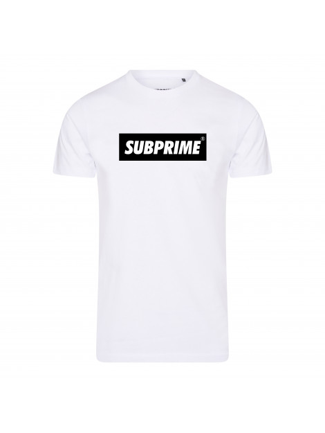 Subprime Shirt block white SH-BLOCK-WHT-L large