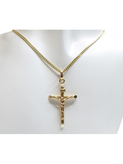 Christian Gouden traditionele kruis 3456J-88233JC large