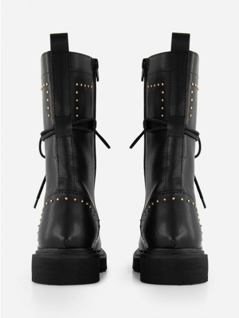 Nikkie Kate moss x gold stud boots Nikkie Kate Moss X Nikkie Gold Stud Boots zwart | JHP