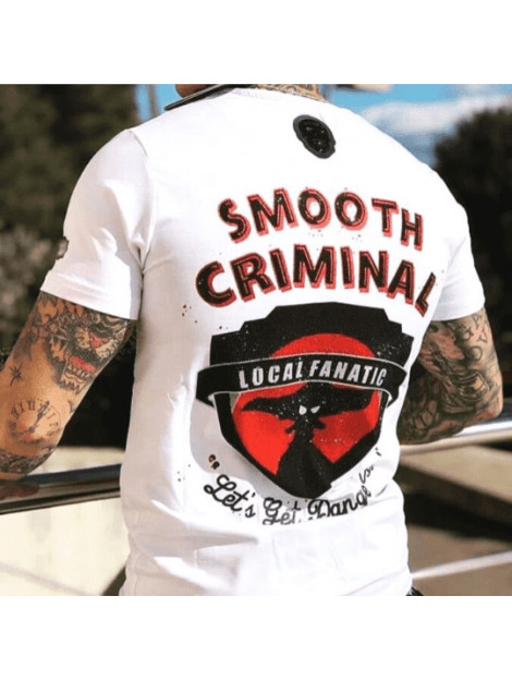 Local Fanatic T-shirt crime empire 11-6389W large