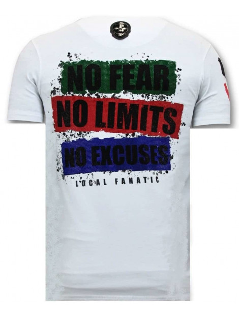 Local Fanatic T-shirt the joker man 11-6363W large