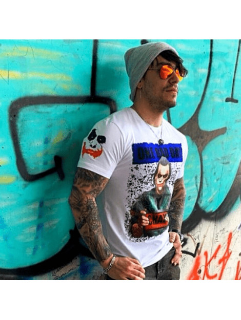 Local Fanatic T-shirt the joker man 11-6363W large