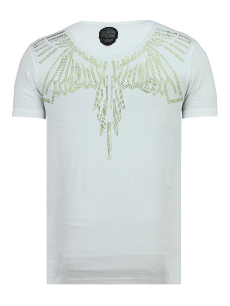 Local Fanatic Eagle glitter strakke t-shirt 11-6359W large
