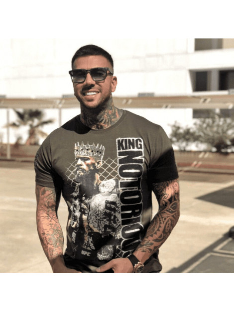 Local Fanatic King notorious zomer t-shirt 11-6324G large