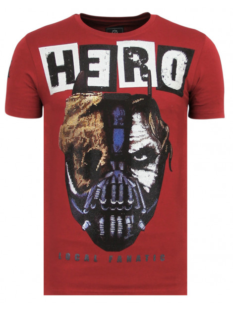 Local Fanatic Hero mask zomer t-shirt 11-6323B large