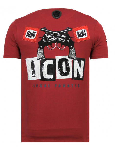 Local Fanatic Hero mask zomer t-shirt 11-6323B large