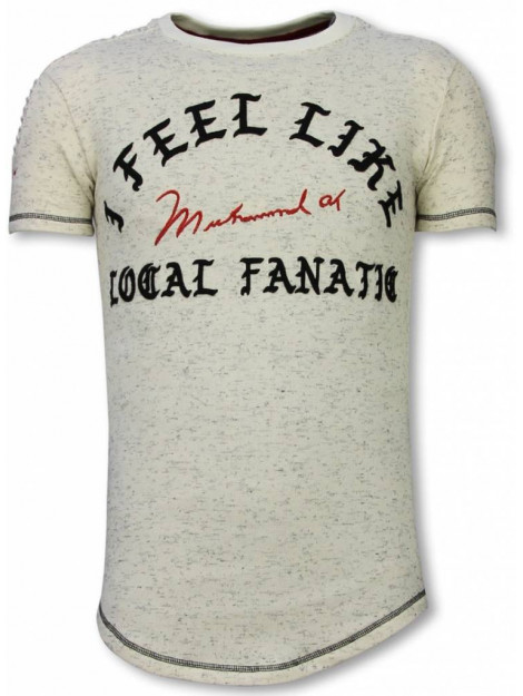 Local Fanatic Longfit t-shirt i feel like muhammad LF-105/1B large