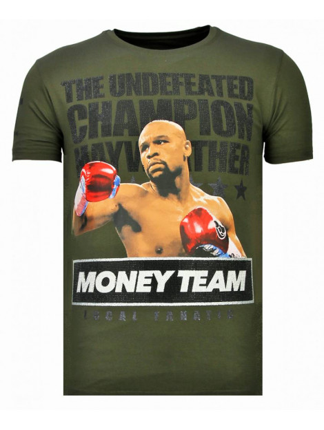 Local Fanatic Money team champ rhinestone t-shirt 13-6237K large