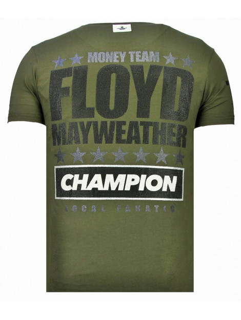 Local Fanatic Money team champ rhinestone t-shirt 13-6237K large