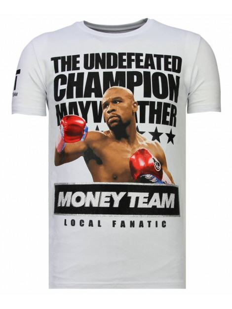 Local Fanatic Money team champ rhinestone t-shirt 13-6237W large