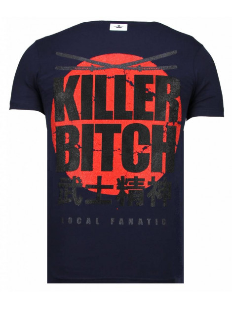 Local Fanatic Killer bitch rhinestone t-shirt 13-6235N large