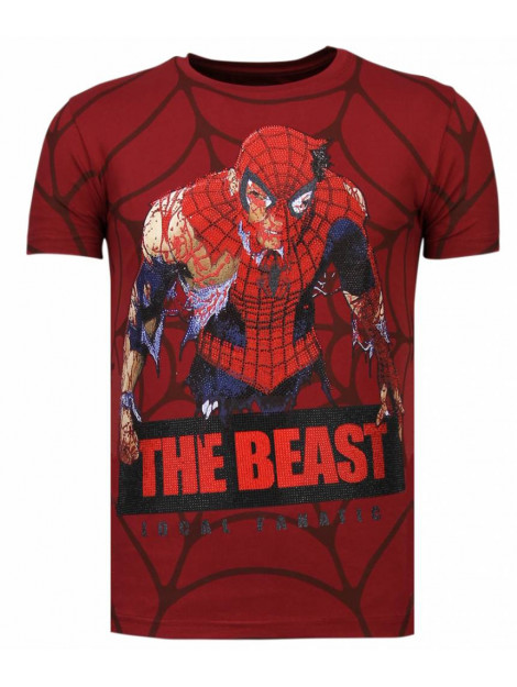 Local Fanatic The beast spider rhinestone t-shirt 13-6228B large