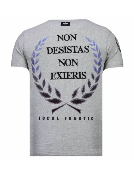 Local Fanatic Skull originals rhinestone t-shirt 13-6224G large