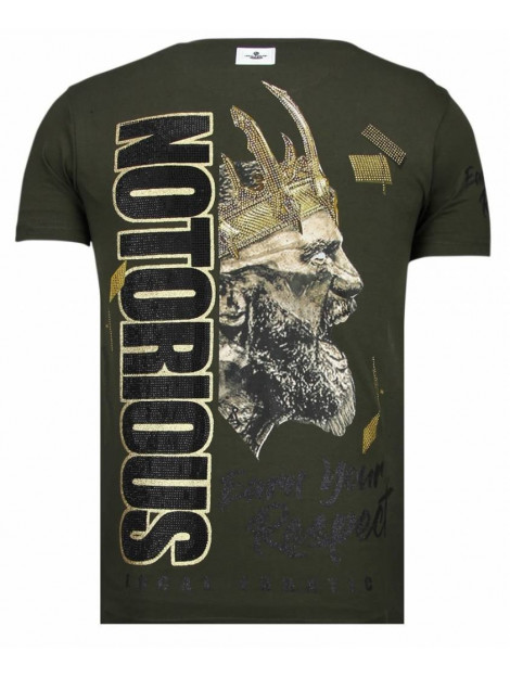 Local Fanatic Notorious king conor t-shirt 13-6221K large