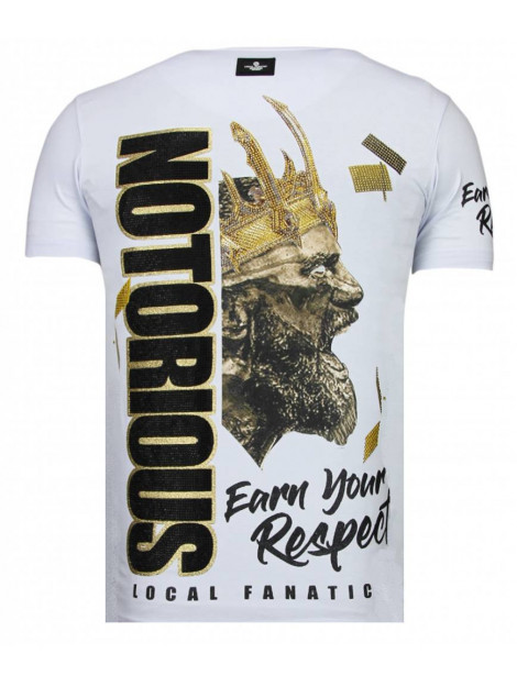 Local Fanatic Notorious king conor t-shirt 13-6221W large