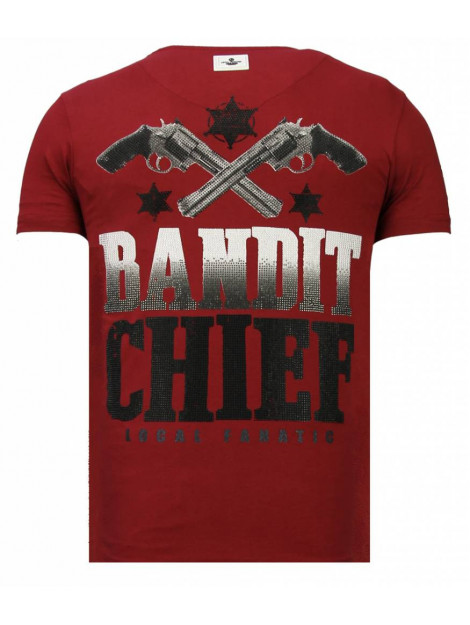 Local Fanatic Bandit chief rhinestone t-shirt 13-6217B large