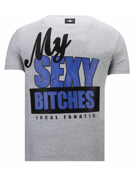 Local Fanatic Bad girls do it better rhinestone t-shirt 13-6210G large