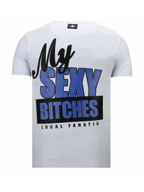 Local Fanatic Bad girls do it better rhinestone t-shirt 13-6210W large