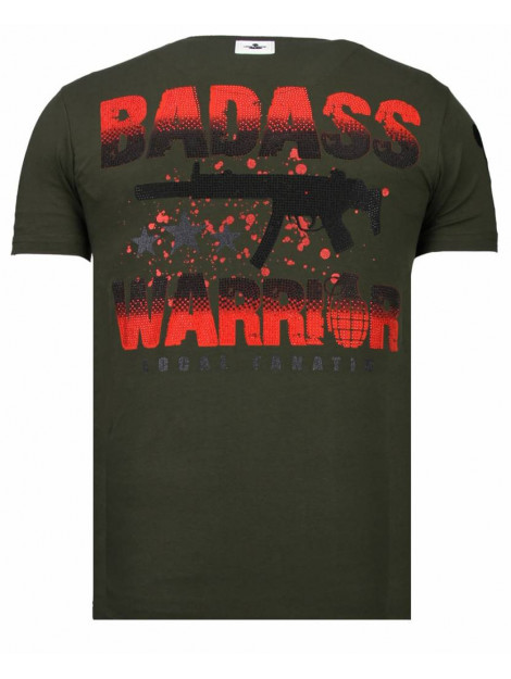 Local Fanatic Punisher mickey rhinestone t-shirt 13-6208K large