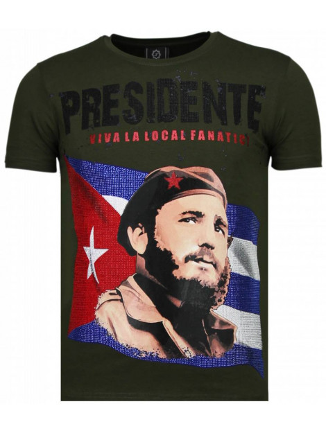 Local Fanatic Presidente rhinestone t-shirt 5900G large