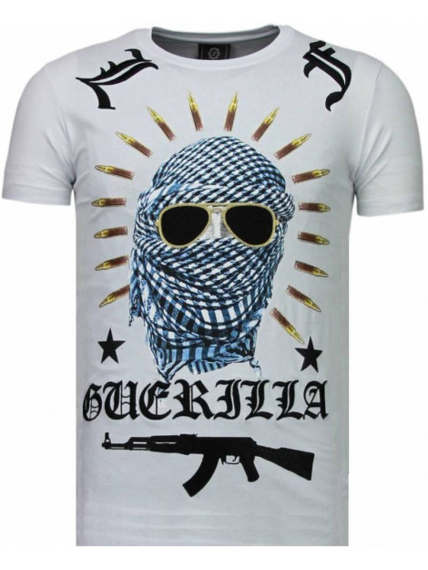 Local Fanatic Freedom fighter rhinestone t-shirt 5765W large