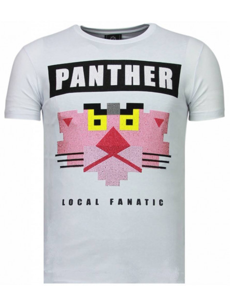 Local Fanatic Panther for a cougar rhinestone t-shirt 5780W large