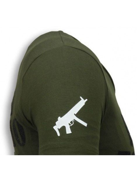 Local Fanatic Pablo escobar narcos rhinestone t-shirt 5782G large