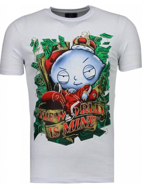 Local Fanatic Rich stewie t-shirt 2005W large