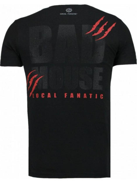 Local Fanatic Bad mouse rhinestone t-shirt 5090Z large