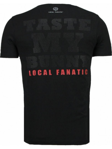 Local Fanatic Playtoy bunny rhinestone t-shirt 5086Z large