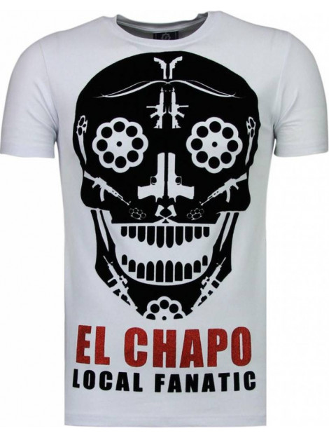 Local Fanatic El chapo flockprint t-shirt 5084W large