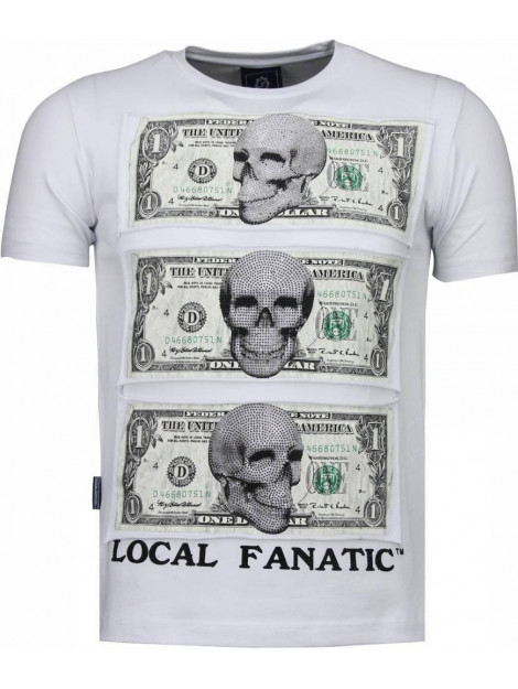 Local Fanatic Beter have my money rhinestone t-shirt 4773W large