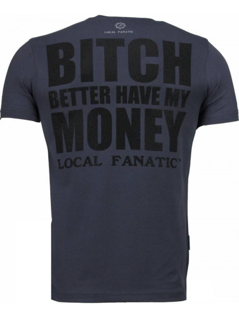 Local Fanatic Beter have my money rhinestone t-shirt 4773DG large