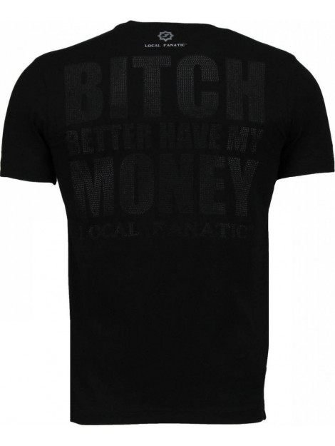 Local Fanatic Beter have my money rhinestone t-shirt 4773Z large