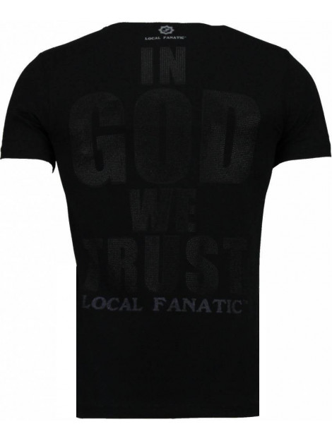 Local Fanatic Trust in my power rhinestone t-shirt 4783Z large