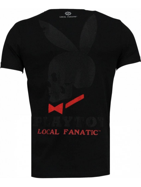 Local Fanatic God save playtoy rhinestone t-shirt 4778Z large