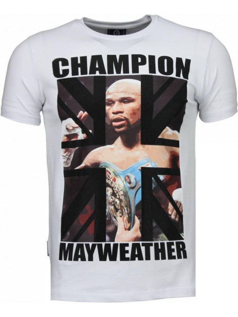 Local Fanatic Mayweather rhinestone t-shirt 4780W large