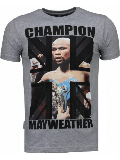 Local Fanatic Mayweather rhinestone t-shirt 4780G large