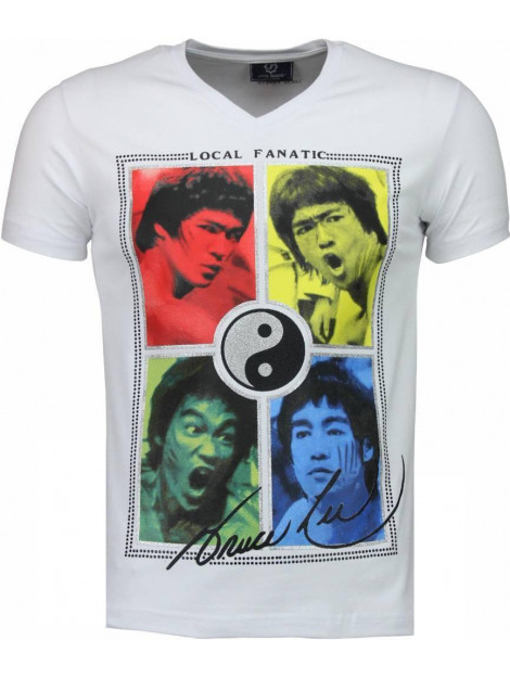 Local Fanatic Bruce lee ying yang t-shirt 2315W large
