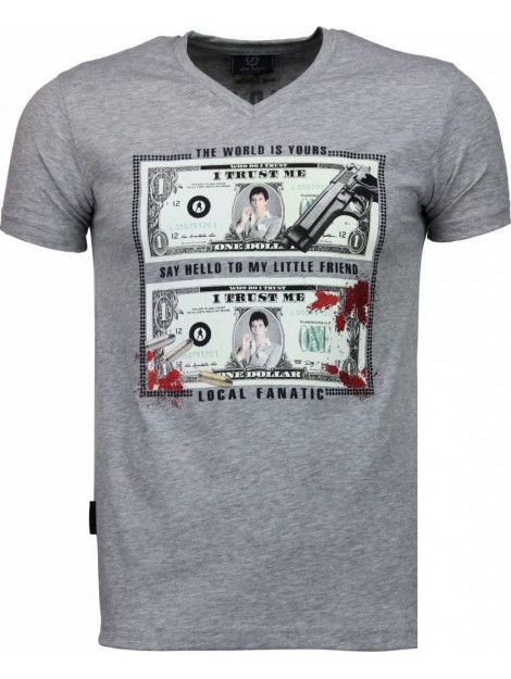 Local Fanatic Scarface dollar t-shirt 2313G large