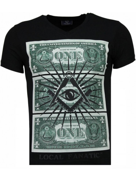 Local Fanatic One dollar eye t-shirt 4302Z large