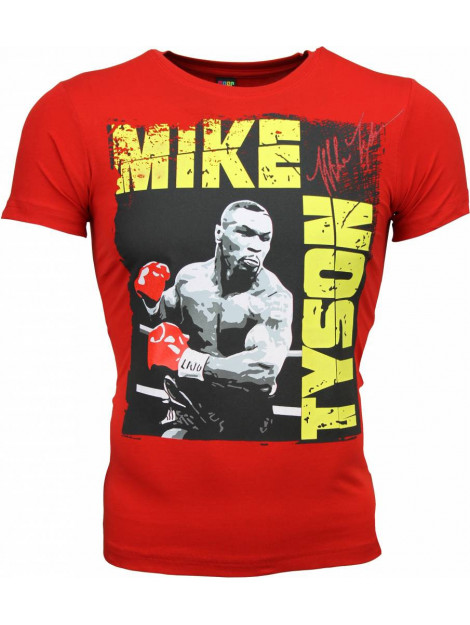 Local Fanatic T-shirt mike tyson glossy print M/T-MTGP-R large