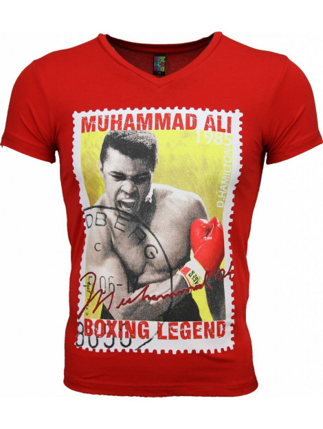 Local Fanatic T-shirt muhammad ali zegel print 2310R large
