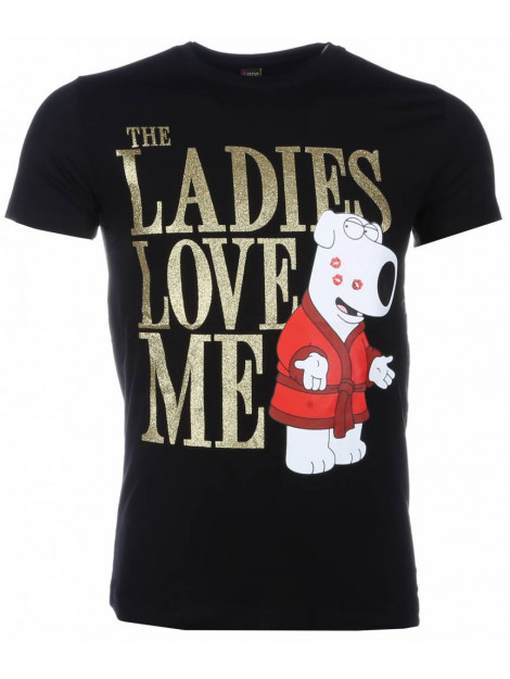 Local Fanatic T-shirt the ladies love me print 2001Z large