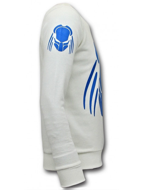 Local Fanatic Sweater predator neon print 11-6411W large