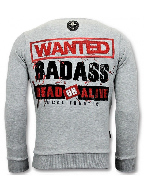 Local Fanatic Trui bloody chucky angry print 11-6393G large