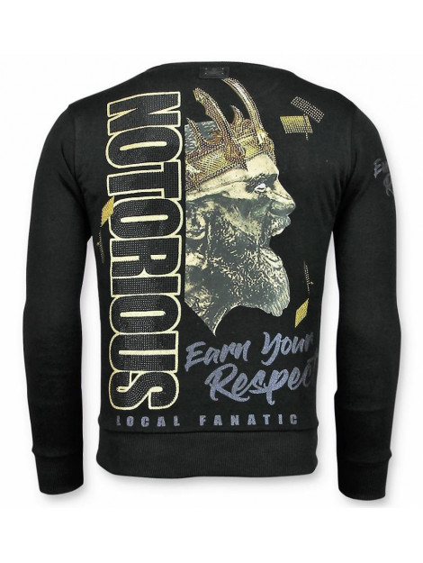 Local Fanatic Notorious trui king conor sweater 11-6300Z large